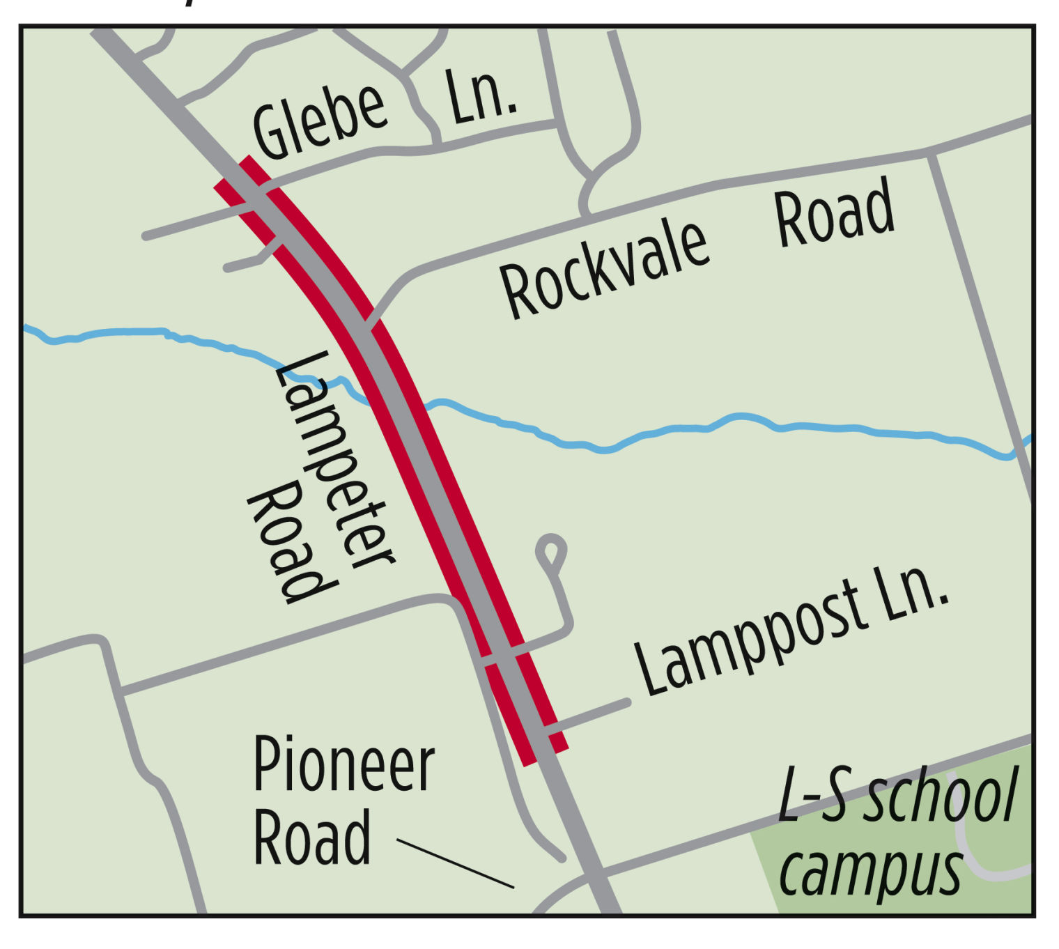 Lanc Co Dangerous ROADS_MAP.indd
